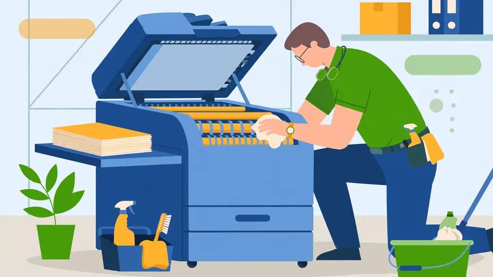 Vệ sinh lô bộ nạp bản gốc