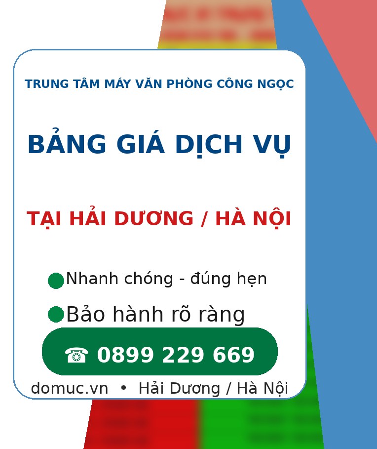 Bang Gia Thay Muc May Photocopy Hang Toshiba domuc.vn