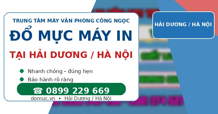 Nap Muc May In Tan Noi Tai Tỉnh Hải Dương