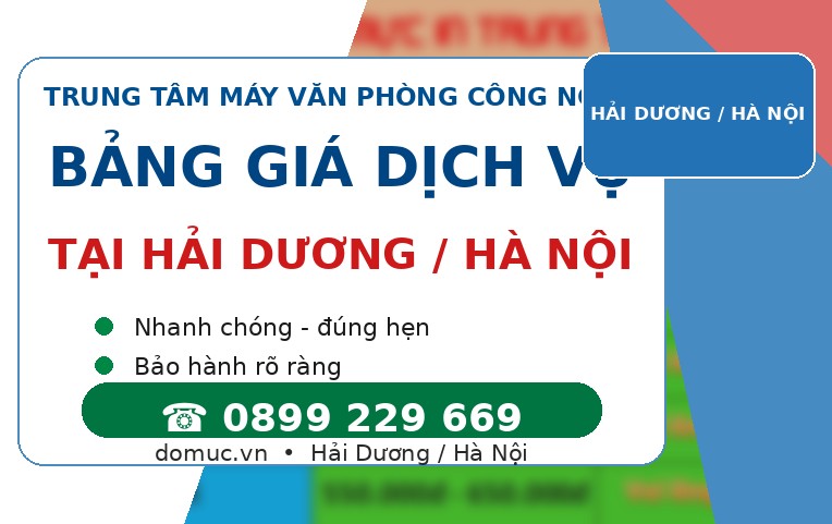 Bang Gia Nap Muc May Photocopy Tan Noi Tai Tỉnh Hải Dương