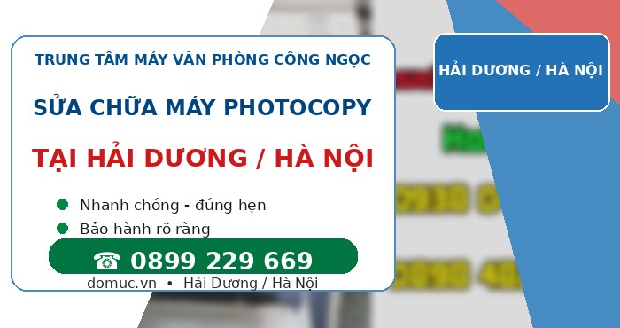 Nap Muc May Photocopy Mau Tan Noi Tỉnh Hải Dương