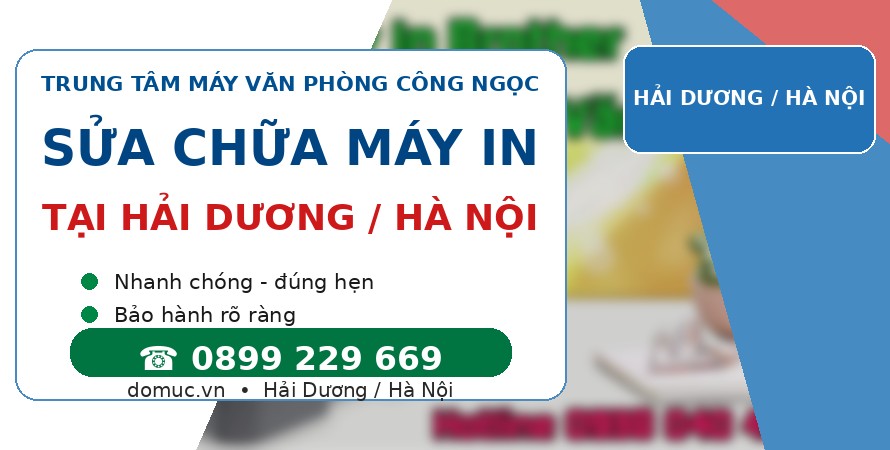 Sua Chua May In Brother Duong Le Van Khuong