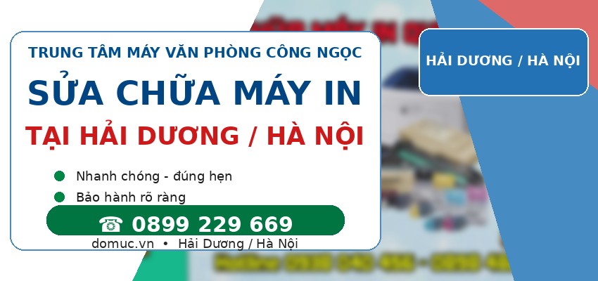 Sua Chua May In Quan 12