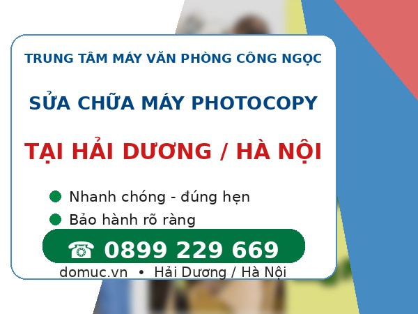 Sua Chua Va Ve Sinh May Photocopy