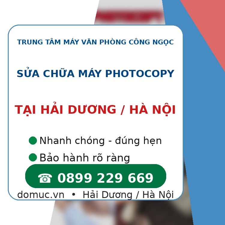 Ve Sinh May Photocopy Dinh Ky