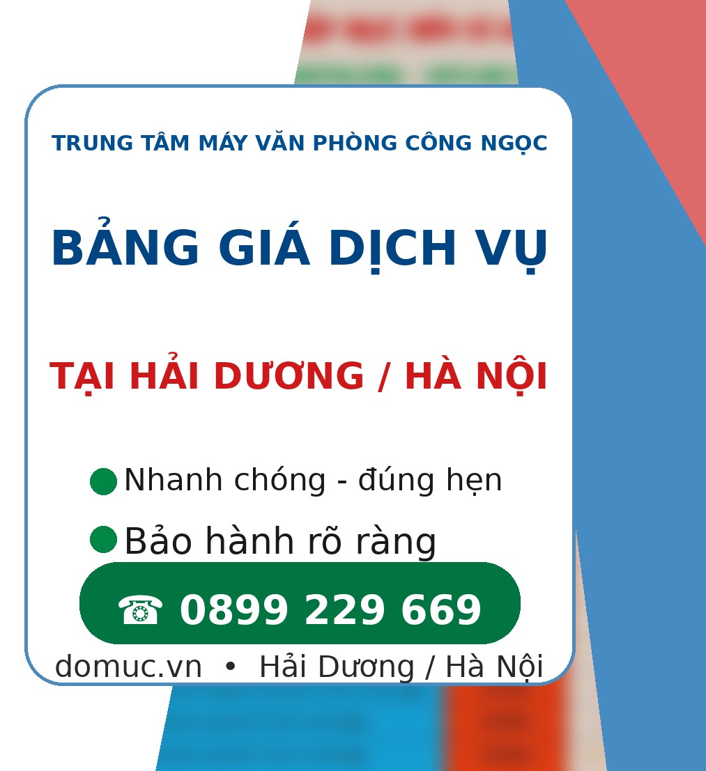 Bang Gia Hop Muc May In Hp Chinh Hang