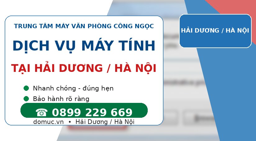 Huy Lenh In Tren May Tinh