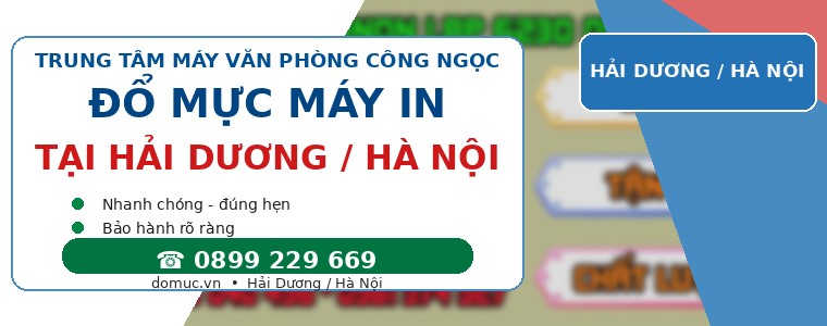 Nap Muc May In Canon Lbp 6230 Quan Go Vap