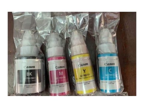Bộ Mực Canon 4 Màu GI-790 Dùng Cho Máy Canon G3000/G2000/G1000/G1010/G2010/G3010