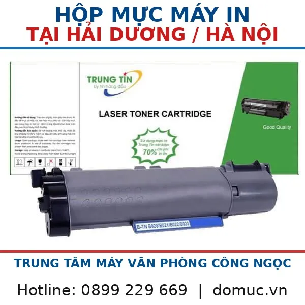 Hộp mực Brother HL-B2080DW dùng để đối chiếu khi kiểm tra dấu hiệu hao mực