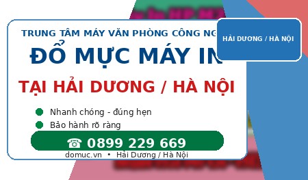 Do Muc May In Hp Msdw Tp Hai Duong