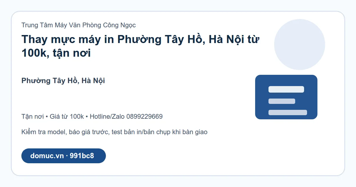 Dịch vụ máy in tại Tây Hồ, Hà Nội - hình ảnh dịch vụ 2